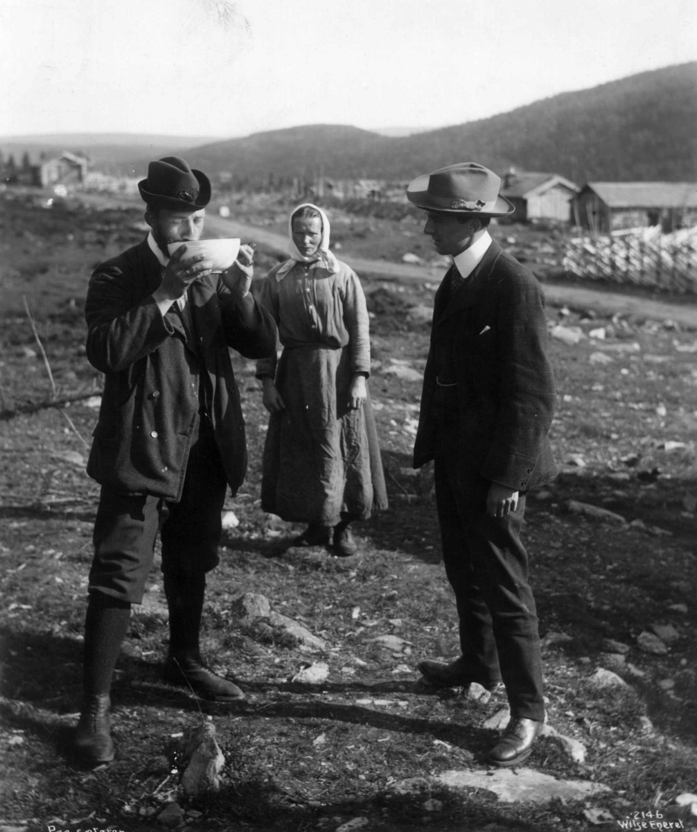 Anders Beer Wilse, Fottur, fotturdrakt