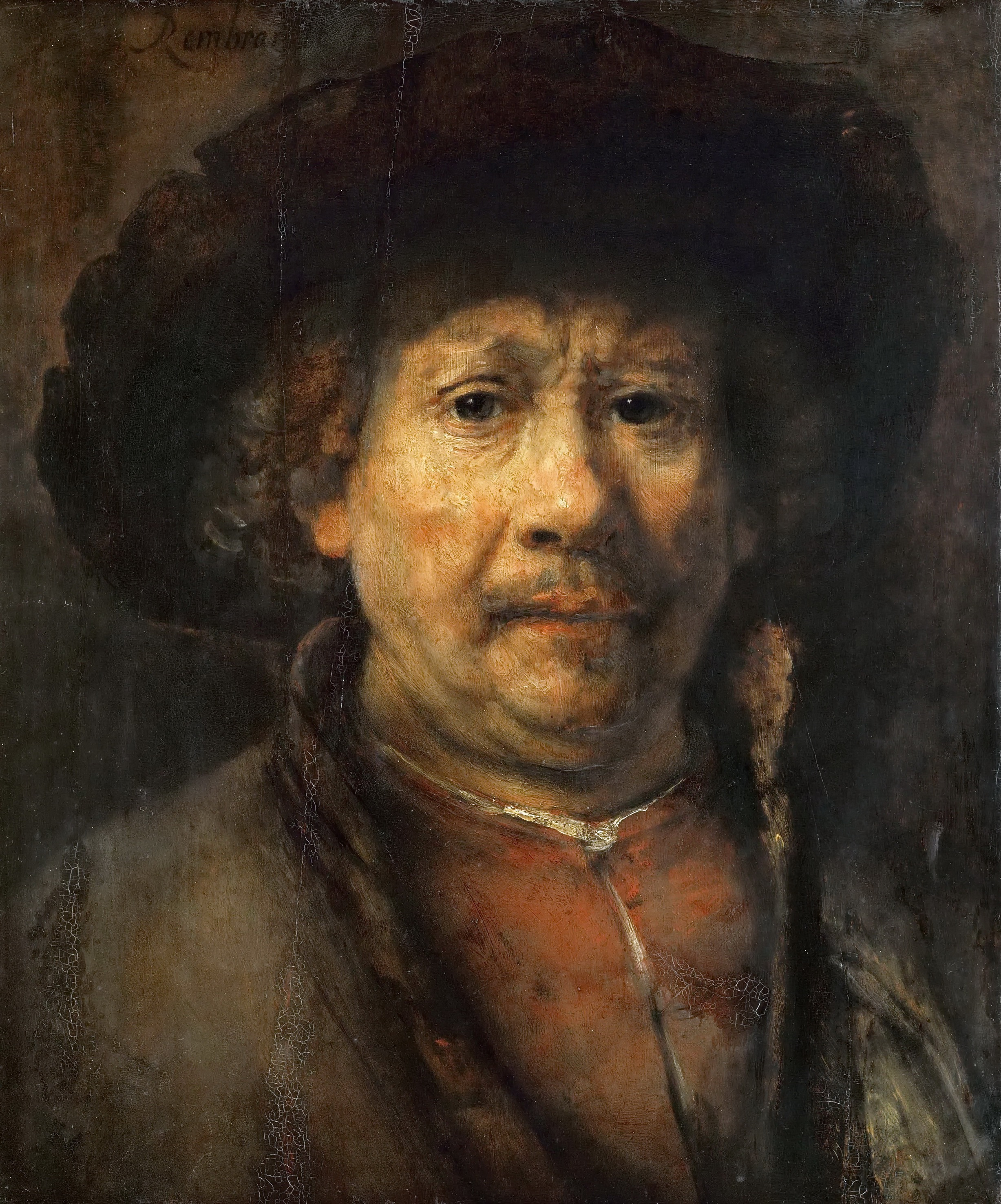 Rembrandt, Self-portrait
