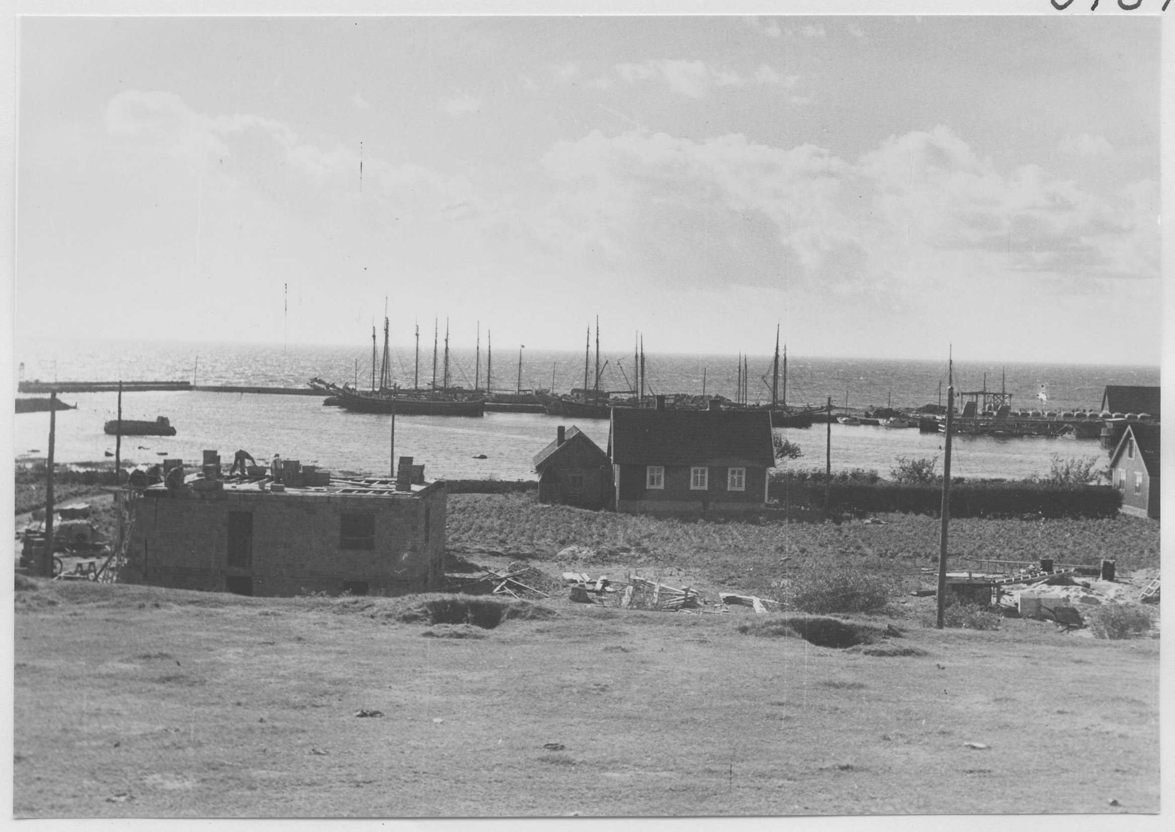 Mårten Sjöbeck, Grönhögen, hamnen och kalkugnen