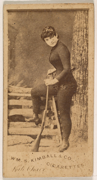William S. Kimball & Company, Kate Chaice, from the Actresses series (N203) issued by Wm. S. Kimball & Co.