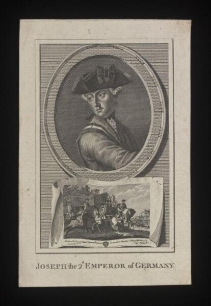 Unknown, Joseph the 2nd. Emperor of Germany