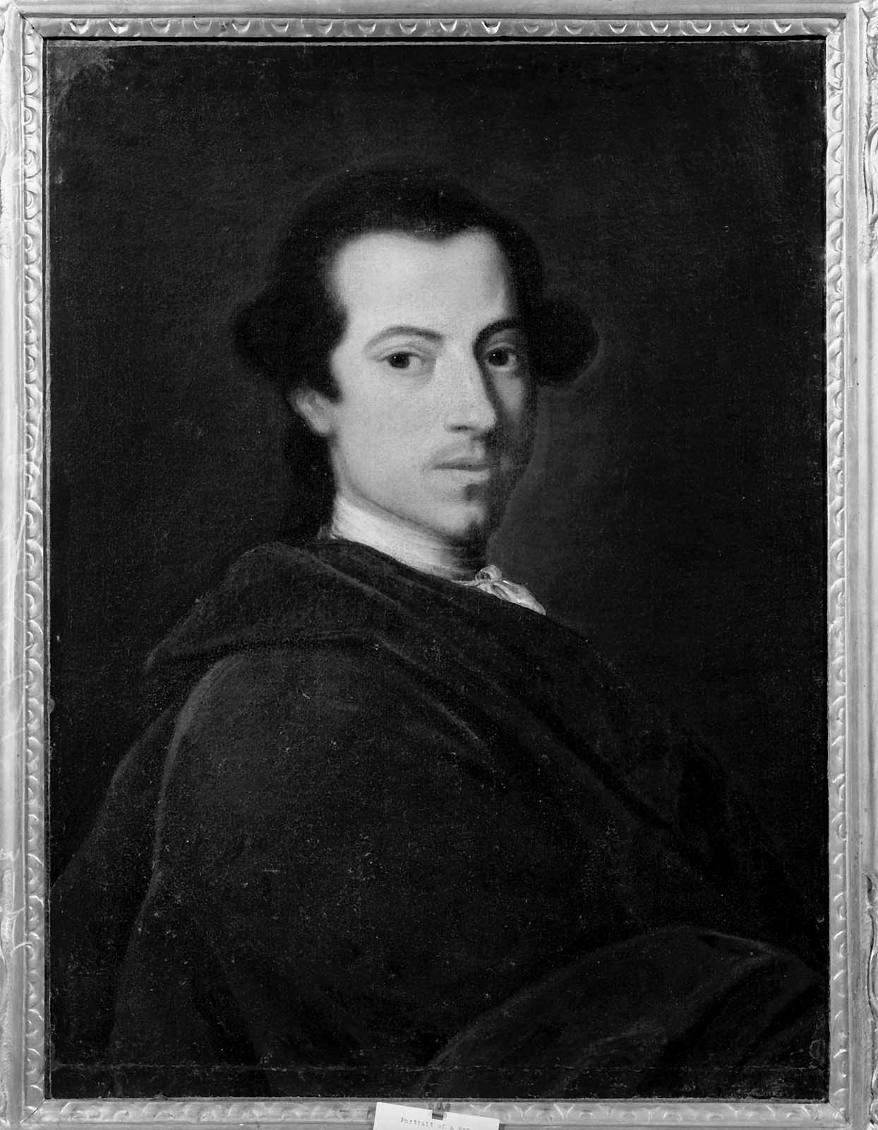 Alessandro Longhi, Portrait of a Man in a Brown Cloak