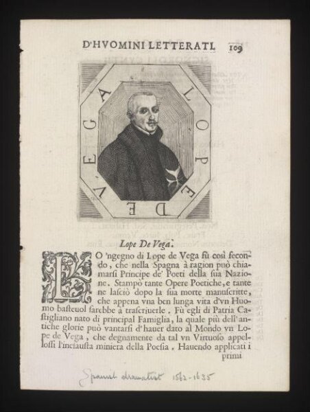 Unknown, Lope De Vega