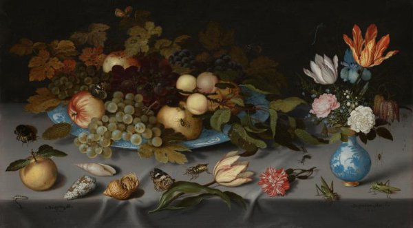 Balthasar van der Ast, Still Life of Fruit and Flowers