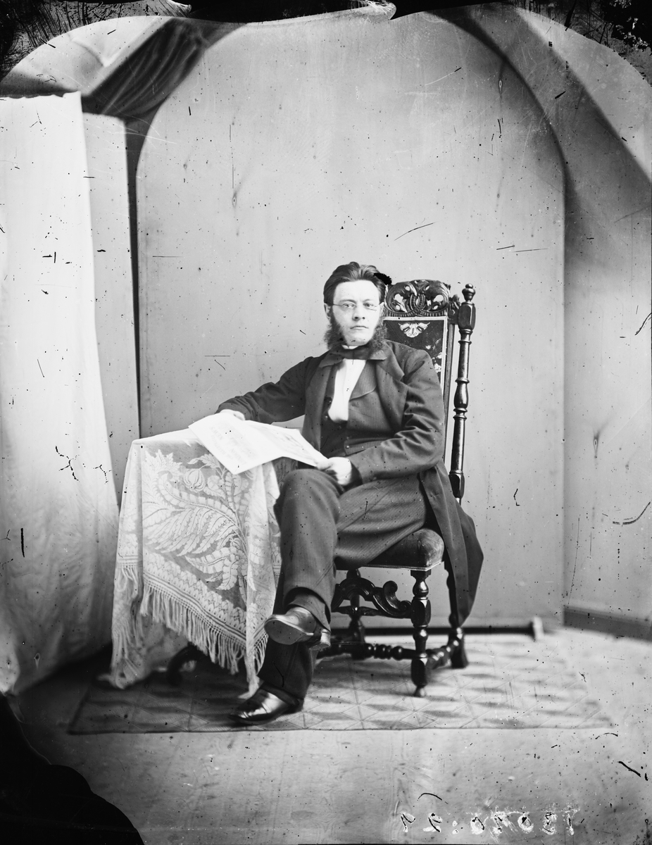Carl Curman, Porträtt av man