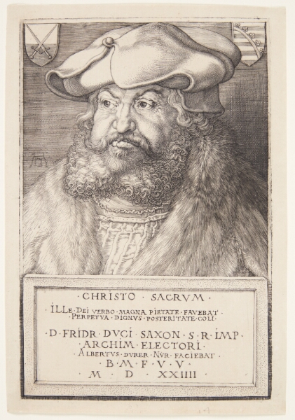 Albrecht Dürer, Frederik den Vise, Kurfyrste af Sachsen, 1463-1525