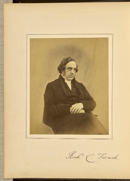 Unknown, Portrait of the Very Rev. Richard Chenevix Trench, Dean of Westminster