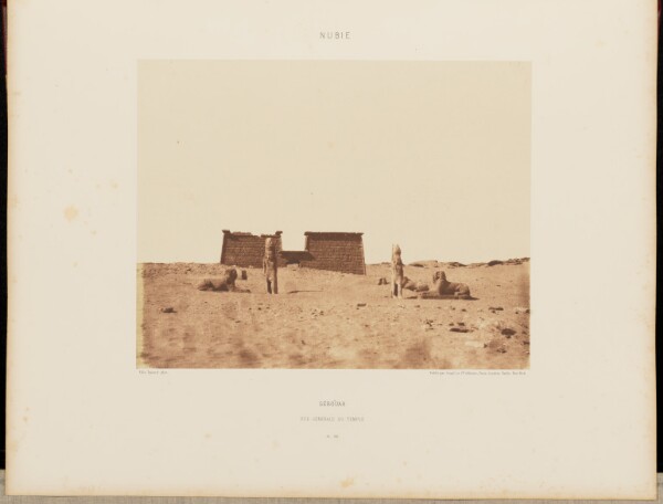 Félix Teynard, Séboûah. Vue Générale du Temple