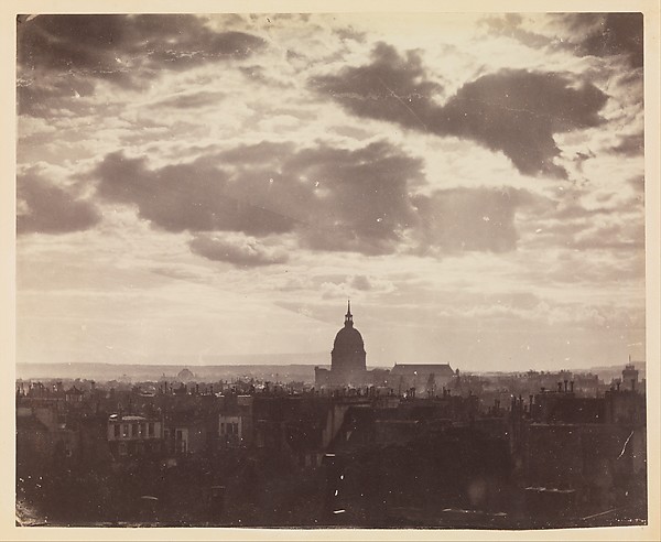 Charles Marville, [Cloud Study, Paris]