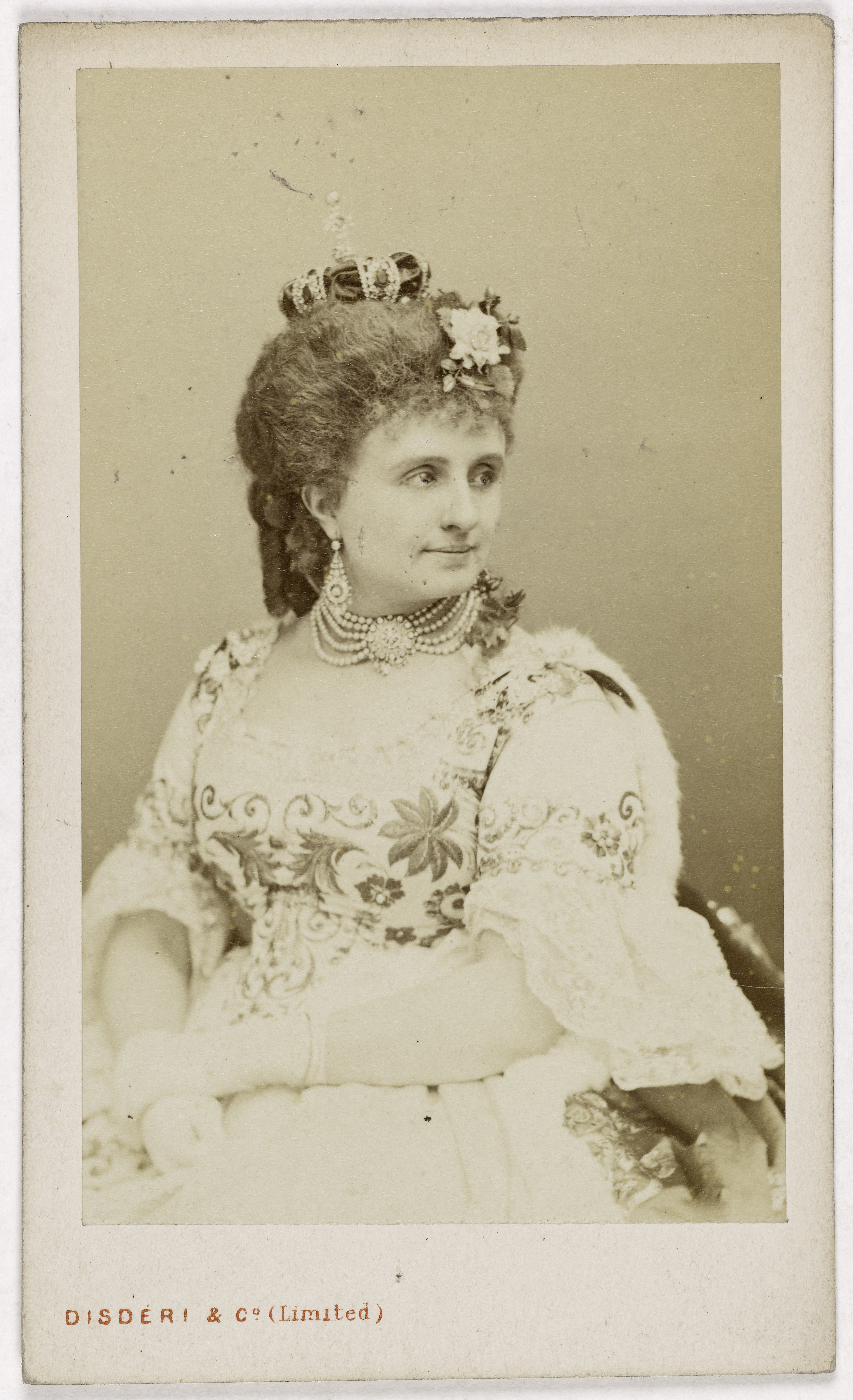 Disderi & Cie, Portrait d'Hortense Schneider, (comtesse de Bionne, 1838-1920), (actrice)
