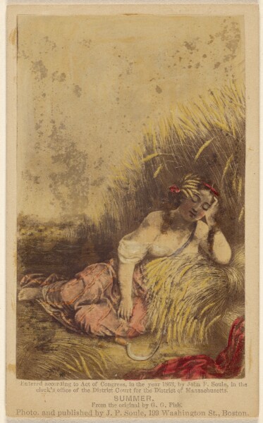 John P. Soule, Summer. From the original by G.G. Fish.