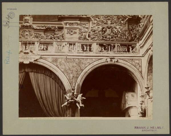 Giorgio Sommer, Church of St. Clare, relief of the life of St. Catherine