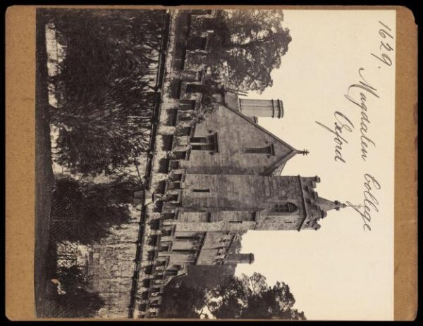Francis Frith, Magdalen College.  Oxford