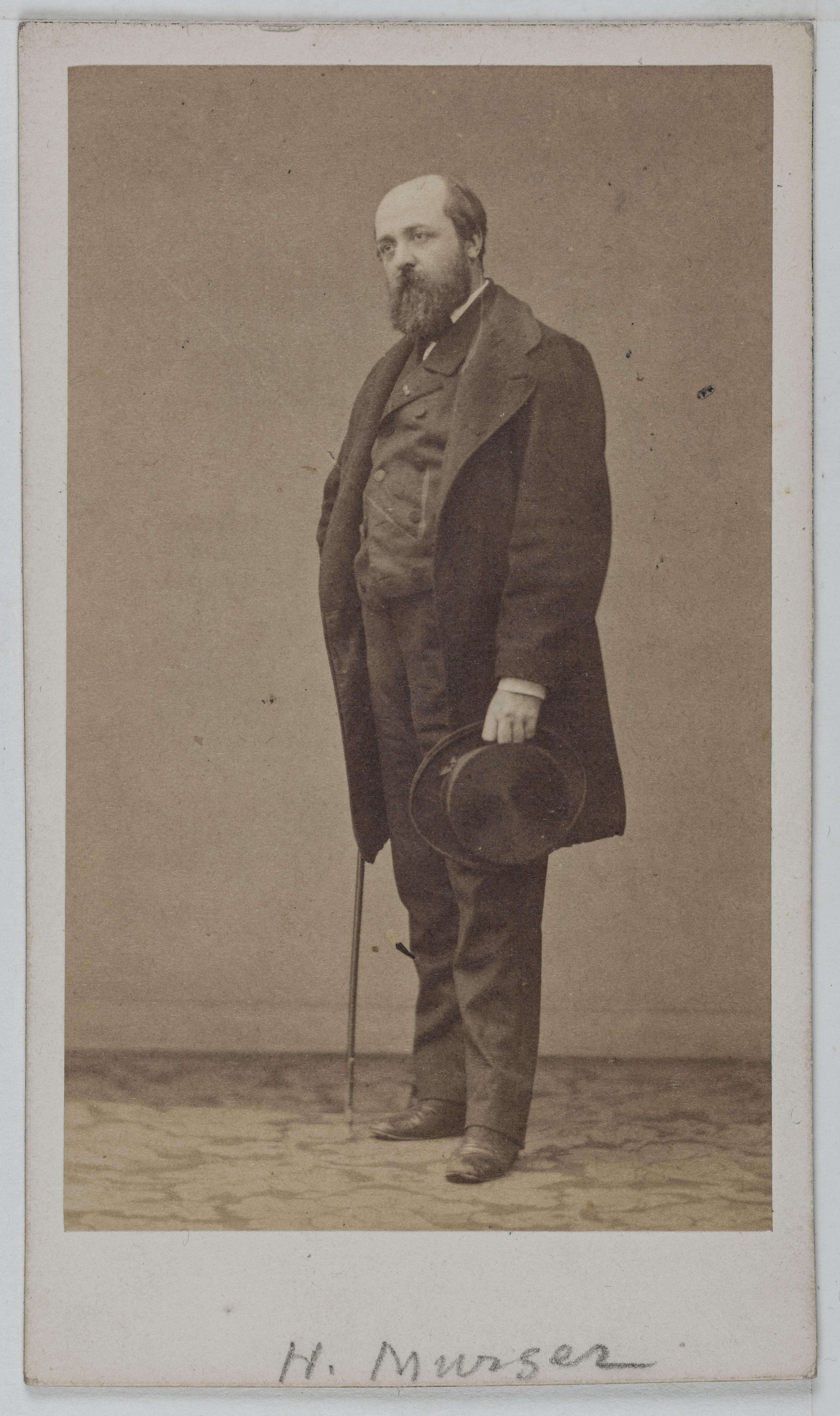 Pierre Petit & Trinquart, Portrait d'Henri Murger (1822-1861), écrivain.
