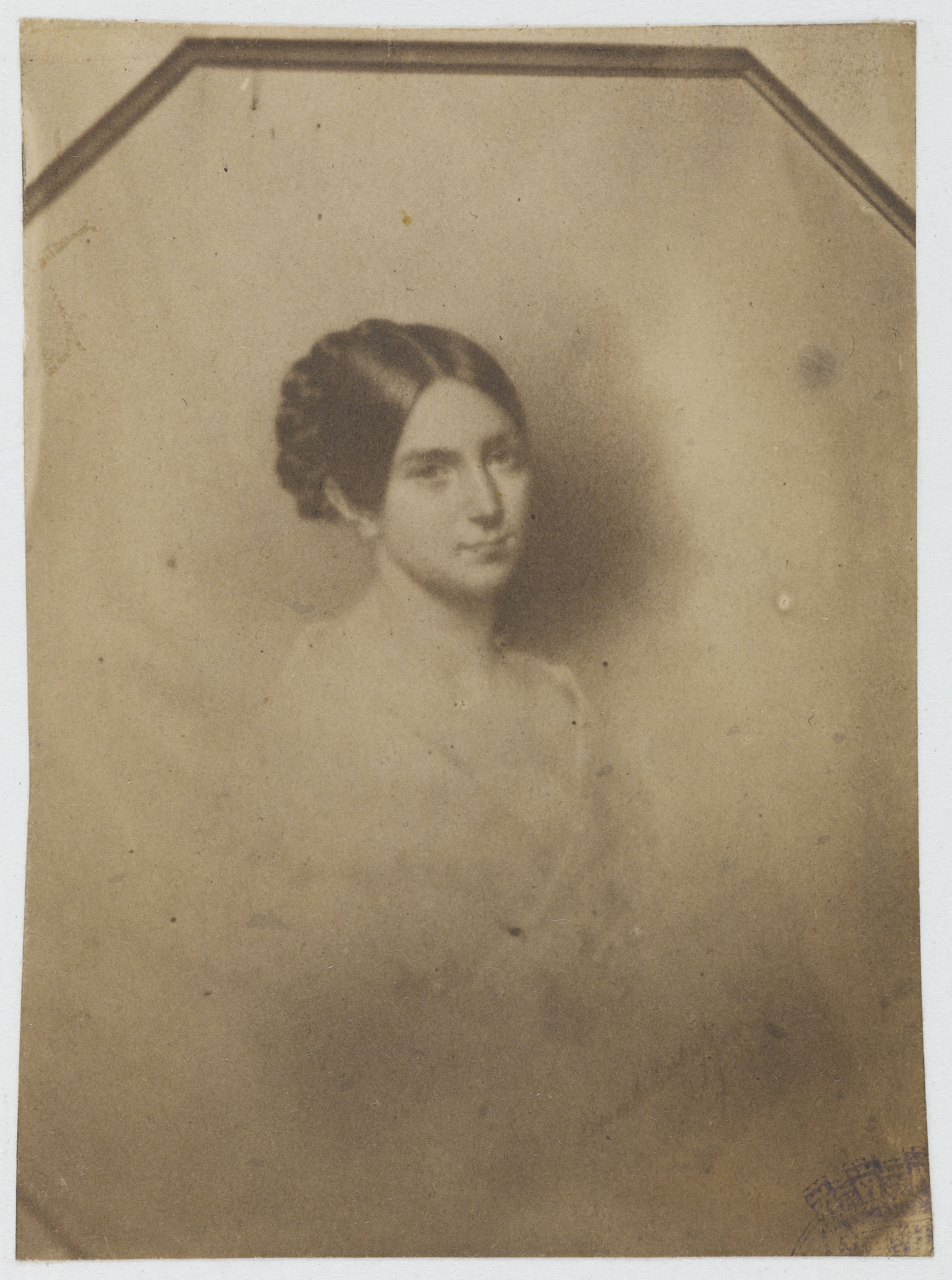 Auguste Vacquerie, Portrait de Léopoldine Hugo d'après le dessin d'Edouard Dubufe