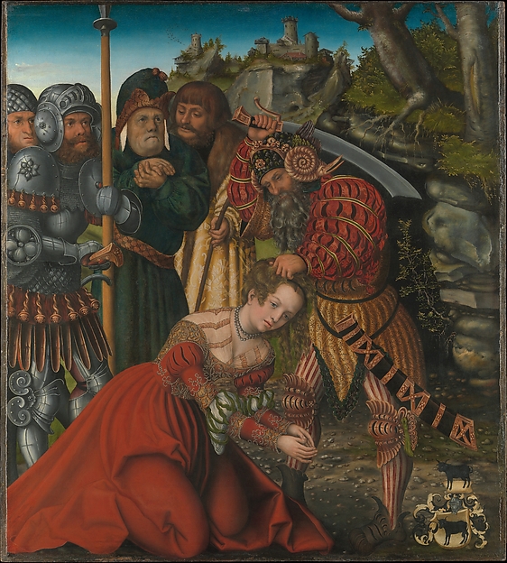 Lucas Cranach the Elder, The Martyrdom of Saint Barbara