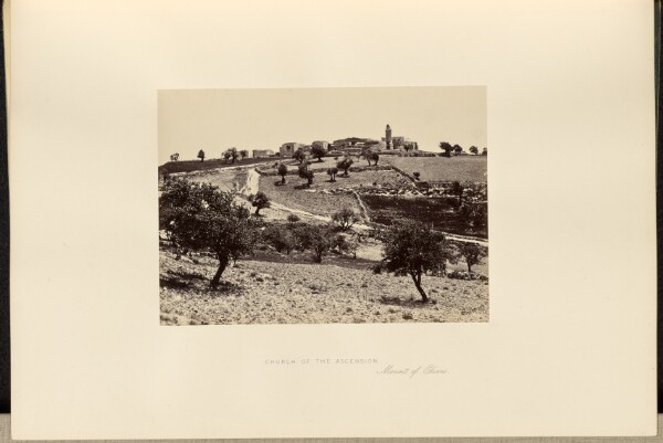 Francis Frith, Church of the Ascension, Mount of Olives
