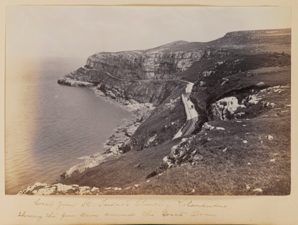 Unknown, Coast from St. Tudno's Church, Llandudno, Showing the Fine Drive Around the Great Orme