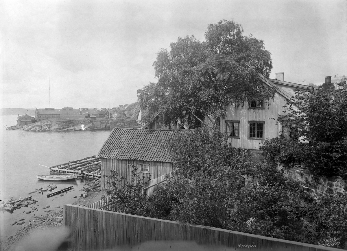 Anders Beer Wilse, Prot: Kragerø Hus paa Vestre Øen Juli 14.