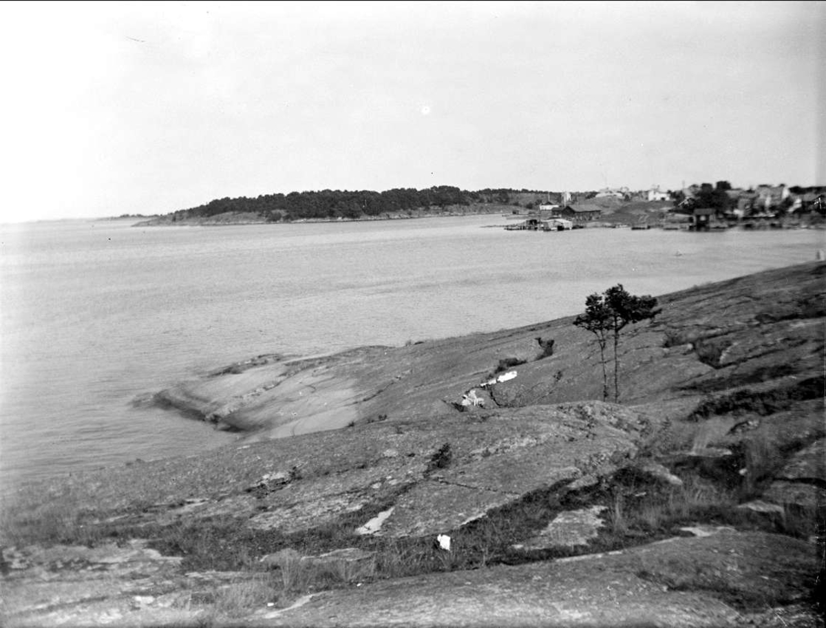 August Fredrik Schagerström, Sandhamn, Stockholm archipelago August 1927
