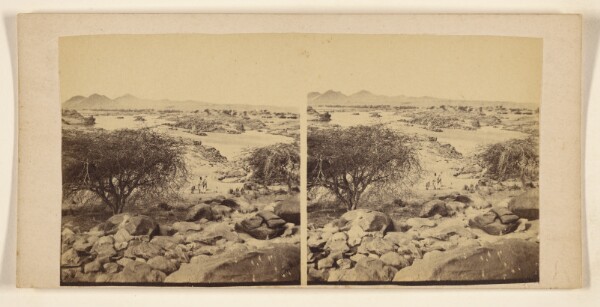 Francis Frith, [The Cataract of Tangour. Ethiopia.]