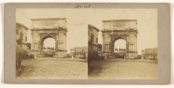 Unknown, [Arc de Titus, a Rome]