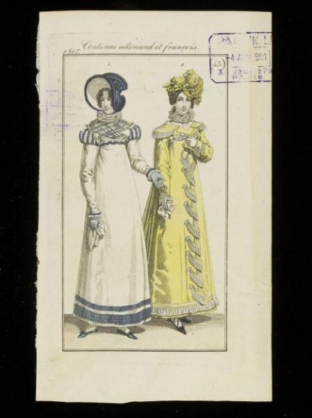 Unknown, Costumes Allemands et Francois