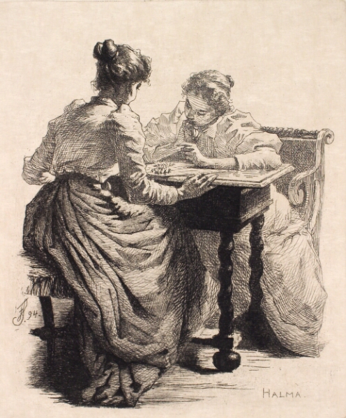 Frans Schwartz, Halma