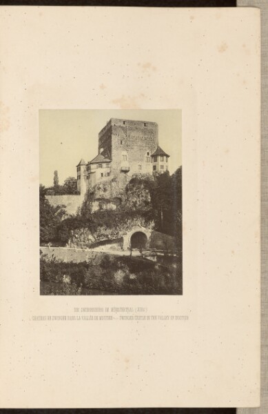 Unknown, Zwingen Castle in the Valley of Moutier
