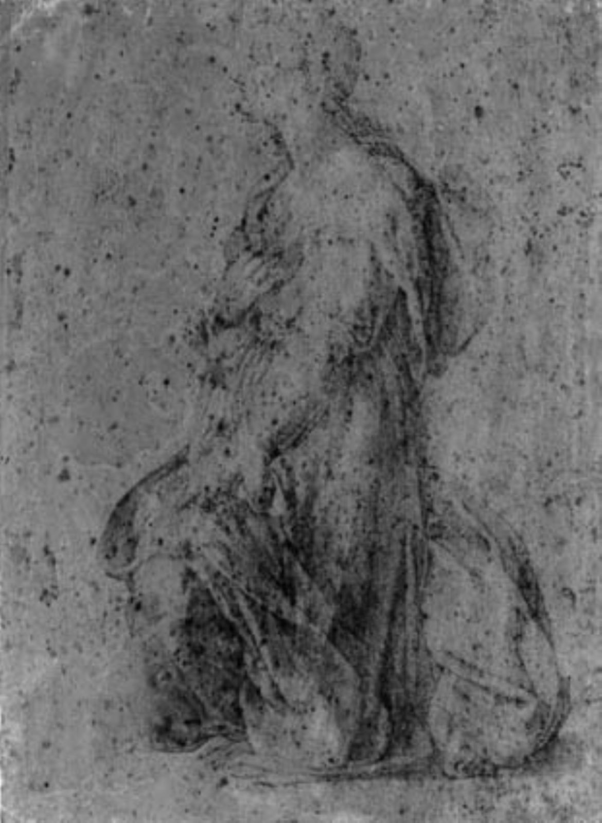 Andrea del Sarto, Knælende kvindefigur