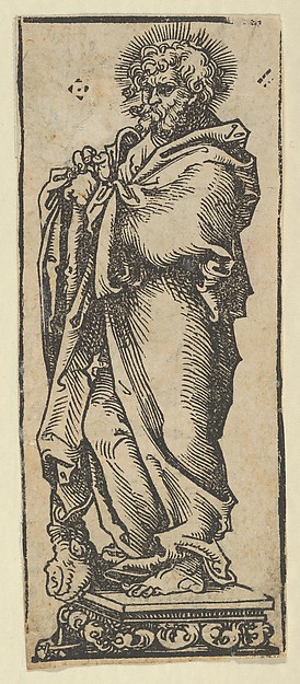 Lucas Cranach the Elder, Silver Statuette of St. Jude, from the "Wittenberg Reliquaries"