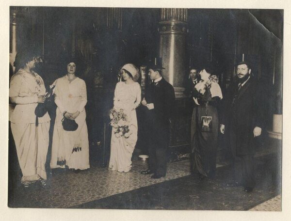 unknown, Nijinsky's wedding