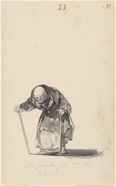 Francisco José de Goya y Lucientes, He can no longer at the age of ninety-eight