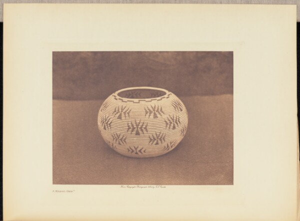 Edward S. Curtis, A Washo Gem