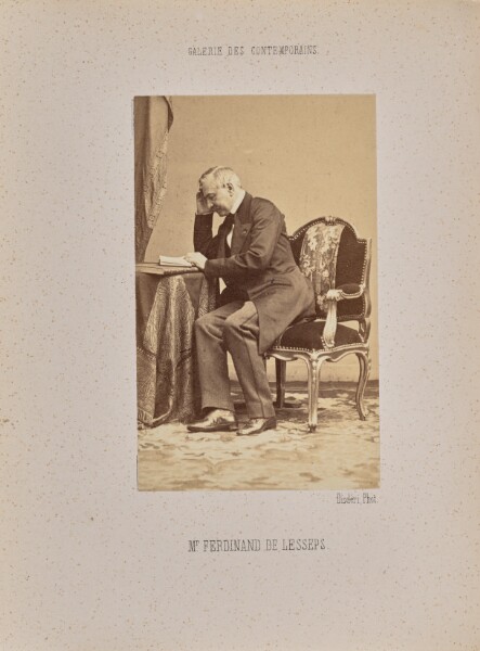 André Adolphe-Eugène Disdéri, Monsieur Ferdinand de Lesseps