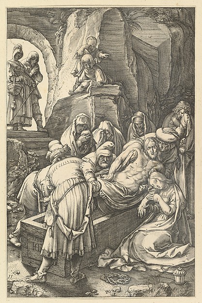 Anonymous, The Entombment, from "The Passion of Christ"