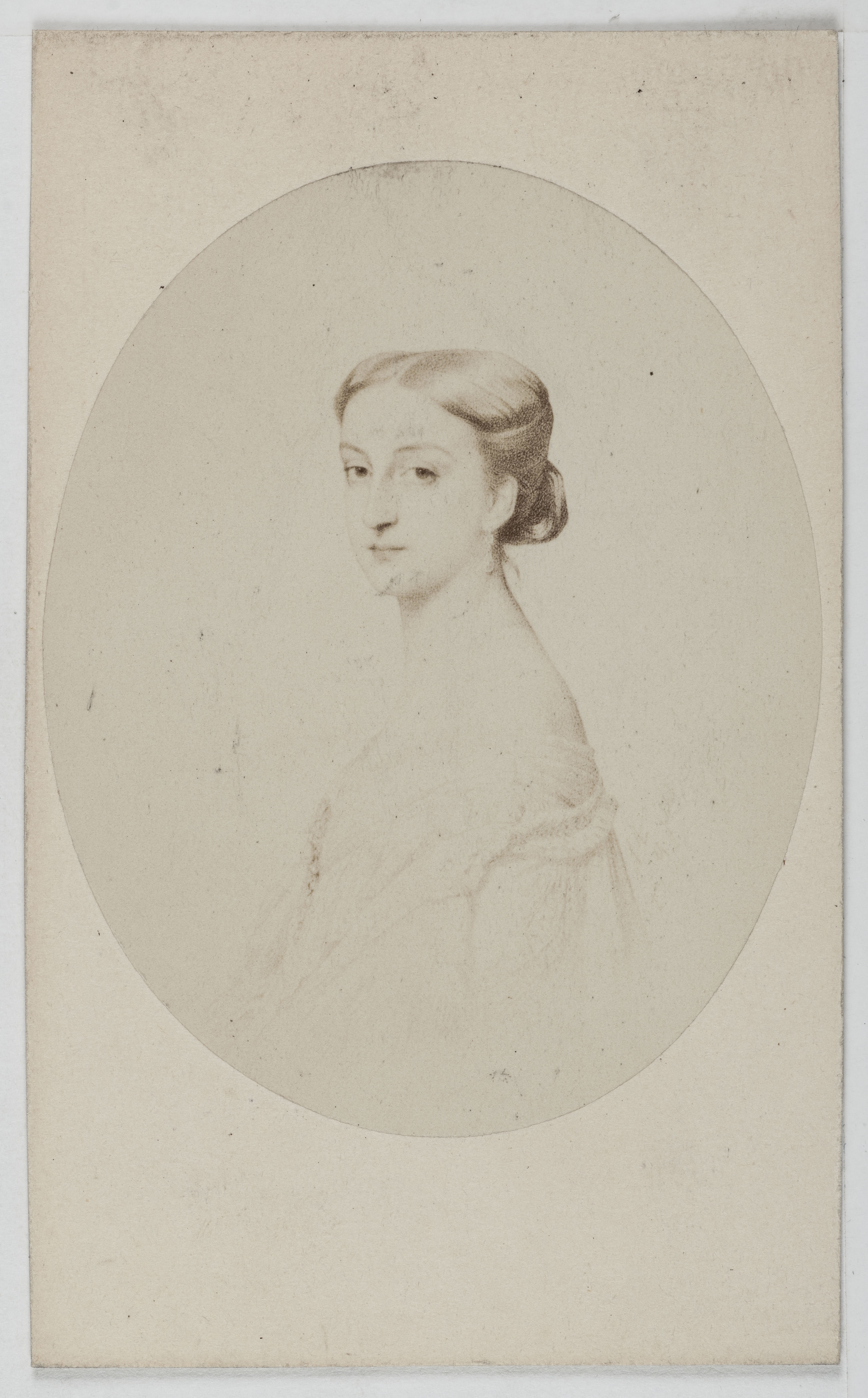 Anonyme, Portrait de la Comtesse de Paris (1848-1919), née Isabelle d'Orléans, fille du duc de Montpensier.