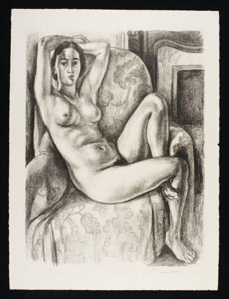 Henri Matisse, Nu aux coussins bleus