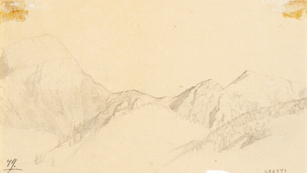 Wilhelm Bendz, Bjerglandskab