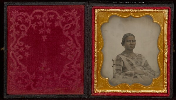 Unknown, [Portrait of a Seated Black Woman]