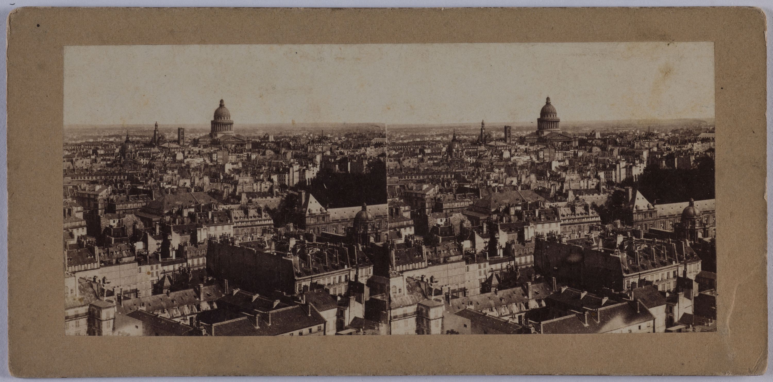 Anonyme, Panorama du Panthéon, Paris