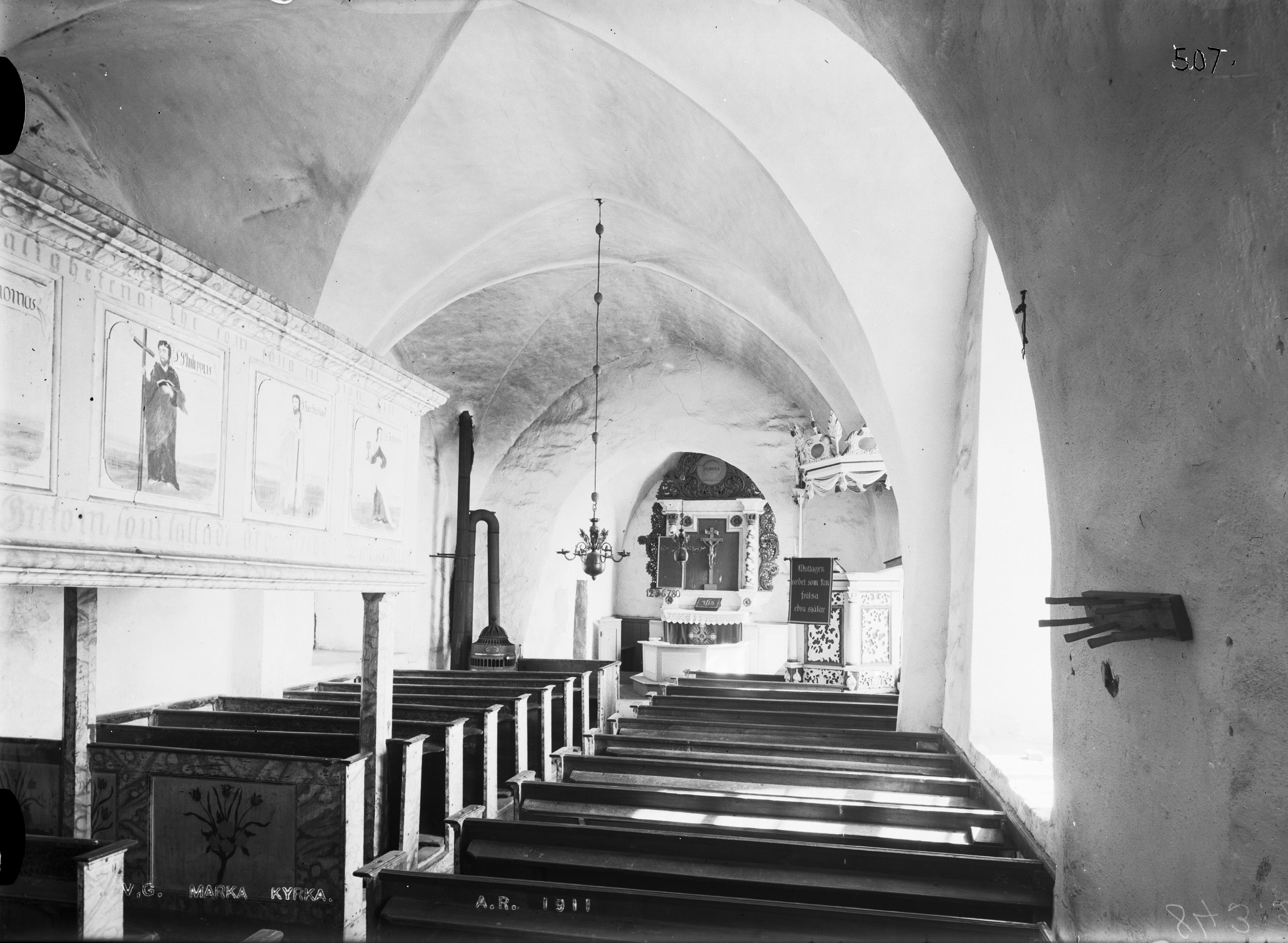 Anders Roland, Marka kyrka