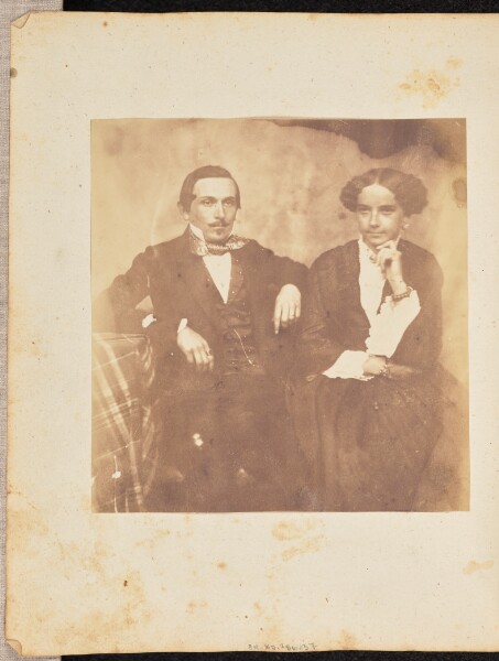 Jakob Höflinger, [Portrait of a man and woman]