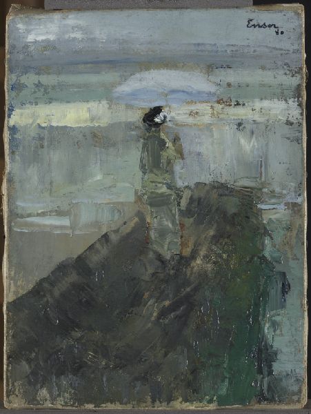 James Ensor, Lady at the Breakwater