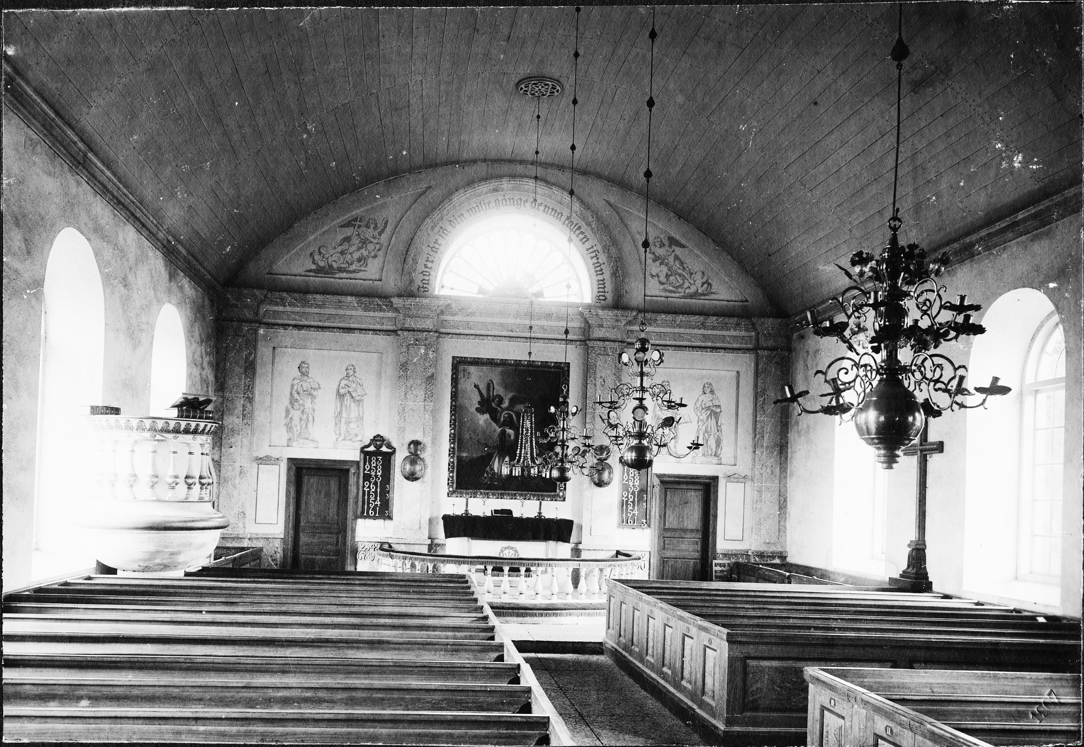 Gustaf Ewald, Hudene kyrka