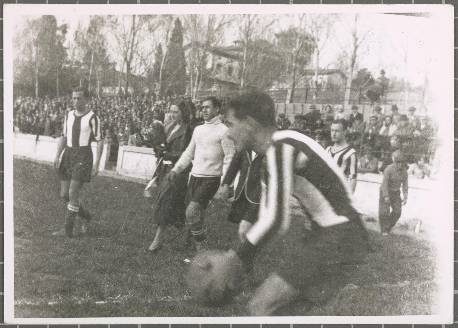 Desconegut, [Partit de futbol entre el Girona FC i el Palafrugell]