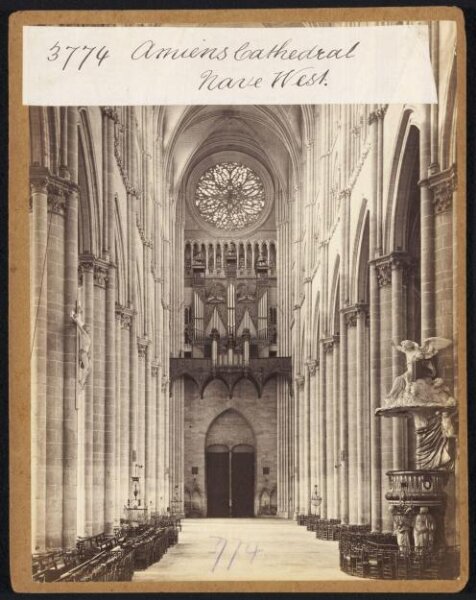 Francis Frith, Amiens Cathedral Nave West