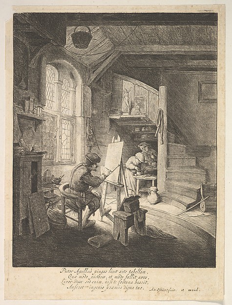 Adriaen van Ostade, The Painter