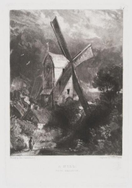 Constable, John RA, A MILL. NEAR BRIGHTON