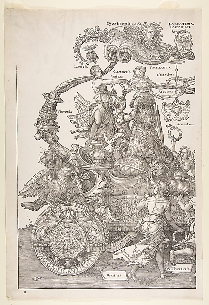 Albrecht Dürer, The Triumphal Chariot of Maximilian I (The Great Triumphal Car)